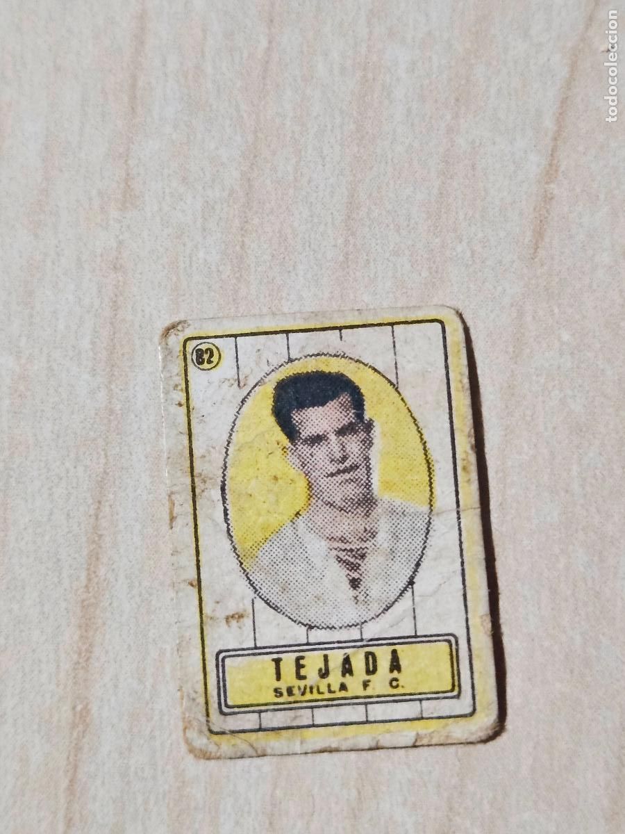 Cromos de f&uacute;tbol: CROMO N&ordm; 82 TEJADA - SEVILLA - LOS CIEN ASES DEL FUTBOL ESPA&Ntilde;OL PRODUCTOS KARALAZ