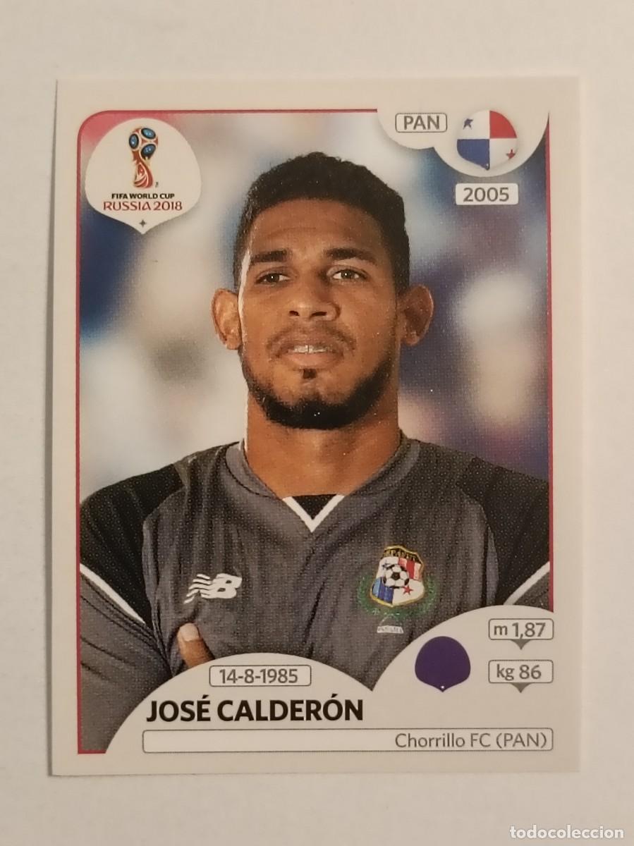 Figurine di Calcio: #523 CALDERON (PANAMA) MUNDIAL RUSIA 2018 PANINI VERSION ROSA