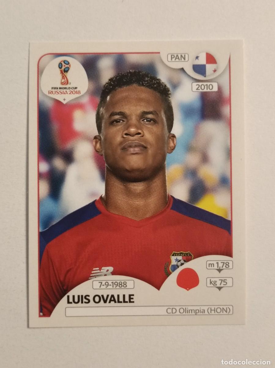Cromos de f&uacute;tbol: #529 OVALLE (PANAMA) MUNDIAL RUSIA 2018 PANINI VERSION ROSA