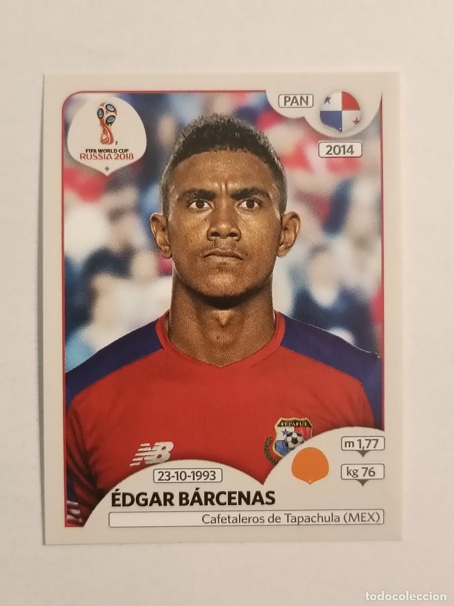 Cromos de f&uacute;tbol: #532 BARCENAS (PANAMA) MUNDIAL RUSIA 2018 PANINI VERSION ROSA