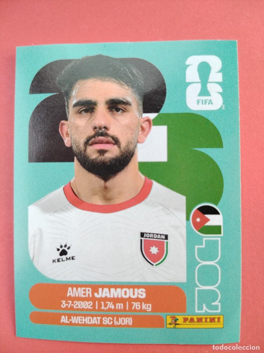 Cromos de f&uacute;tbol: CROMO MUNDIAL 2026 - JORDANIA JOR 14