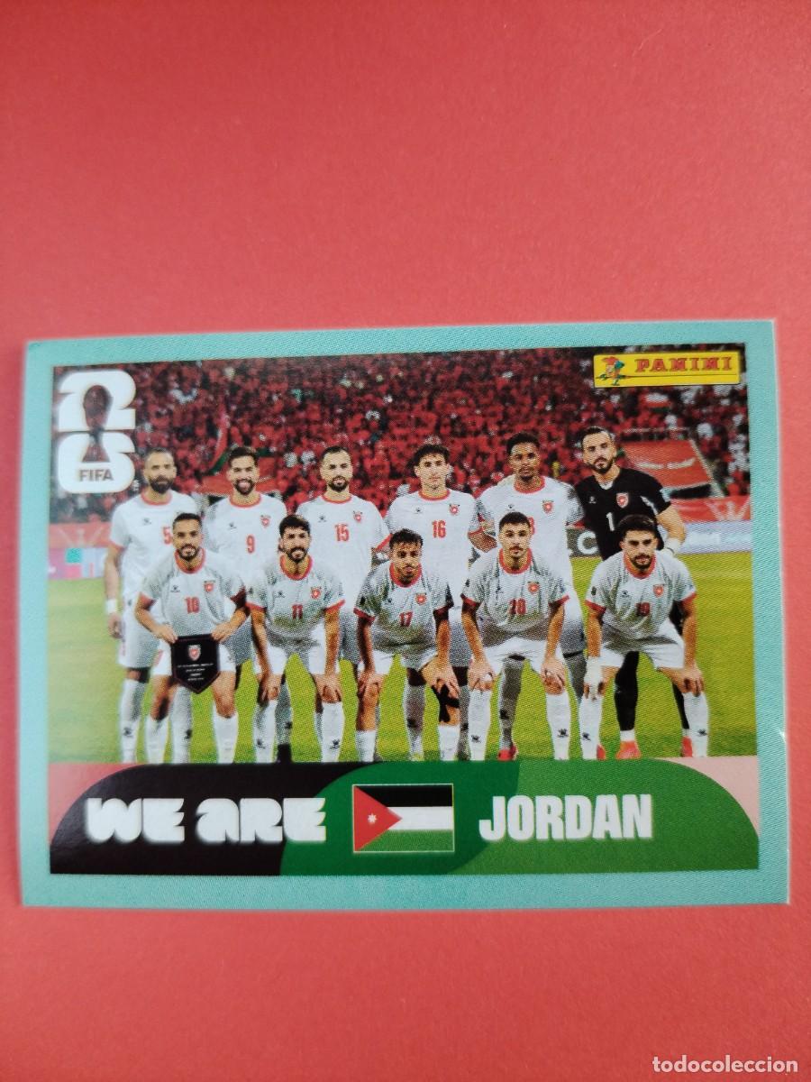 Cromos de f&uacute;tbol: CROMO MUNDIAL 2026 - JORDANIA JOR 13