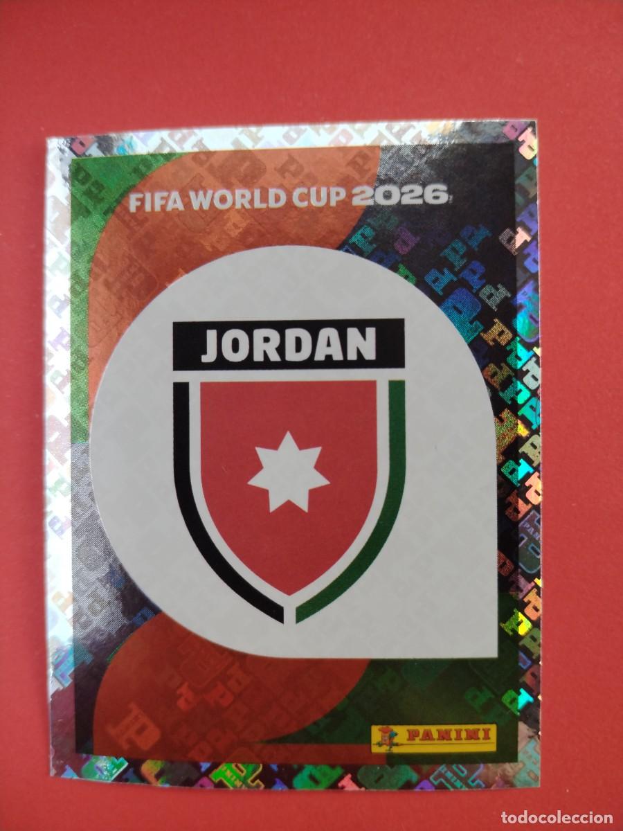 Cromos de f&uacute;tbol: CROMO MUNDIAL 2026 - JORDANIA JOR 1