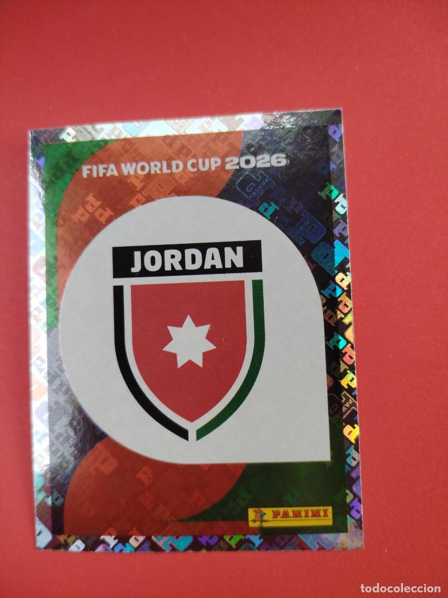 Cromos de f&uacute;tbol: CROMO MUNDIAL 2026 - JORDANIA JOR 1