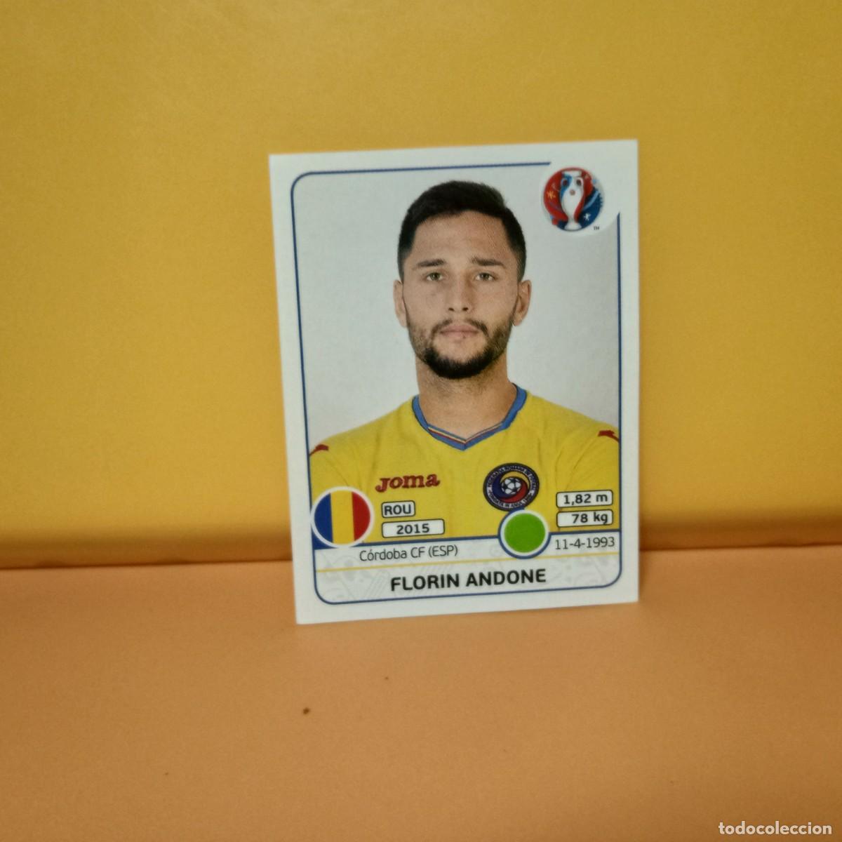 Cromos de f&uacute;tbol: PANINI EURO 2016 FRANCE; EUROCOPA FRANCIA: RUMAN&Iacute;A ANDONE 66