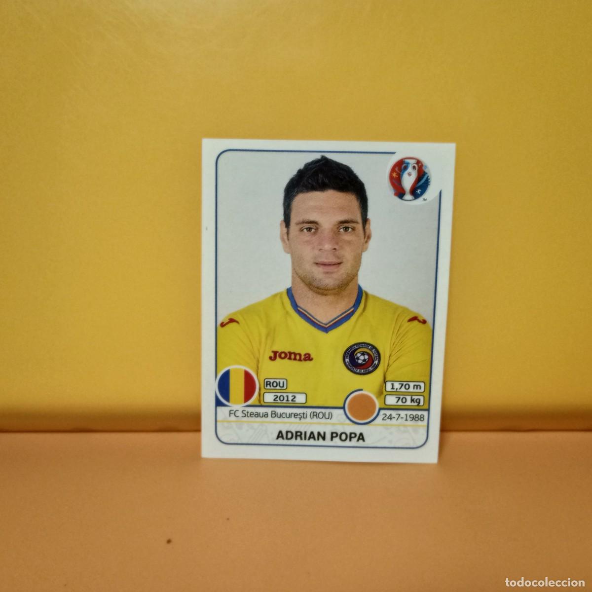 Cromos de f&uacute;tbol: PANINI EURO 2016 FRANCE; EUROCOPA FRANCIA: RUMAN&Iacute;A POPA 64