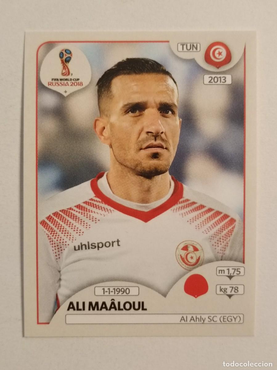Cromos de f&uacute;tbol: #543 MAALOUL (TUNEZ) MUNDIAL RUSIA 2018 PANINI VERSION ROSA