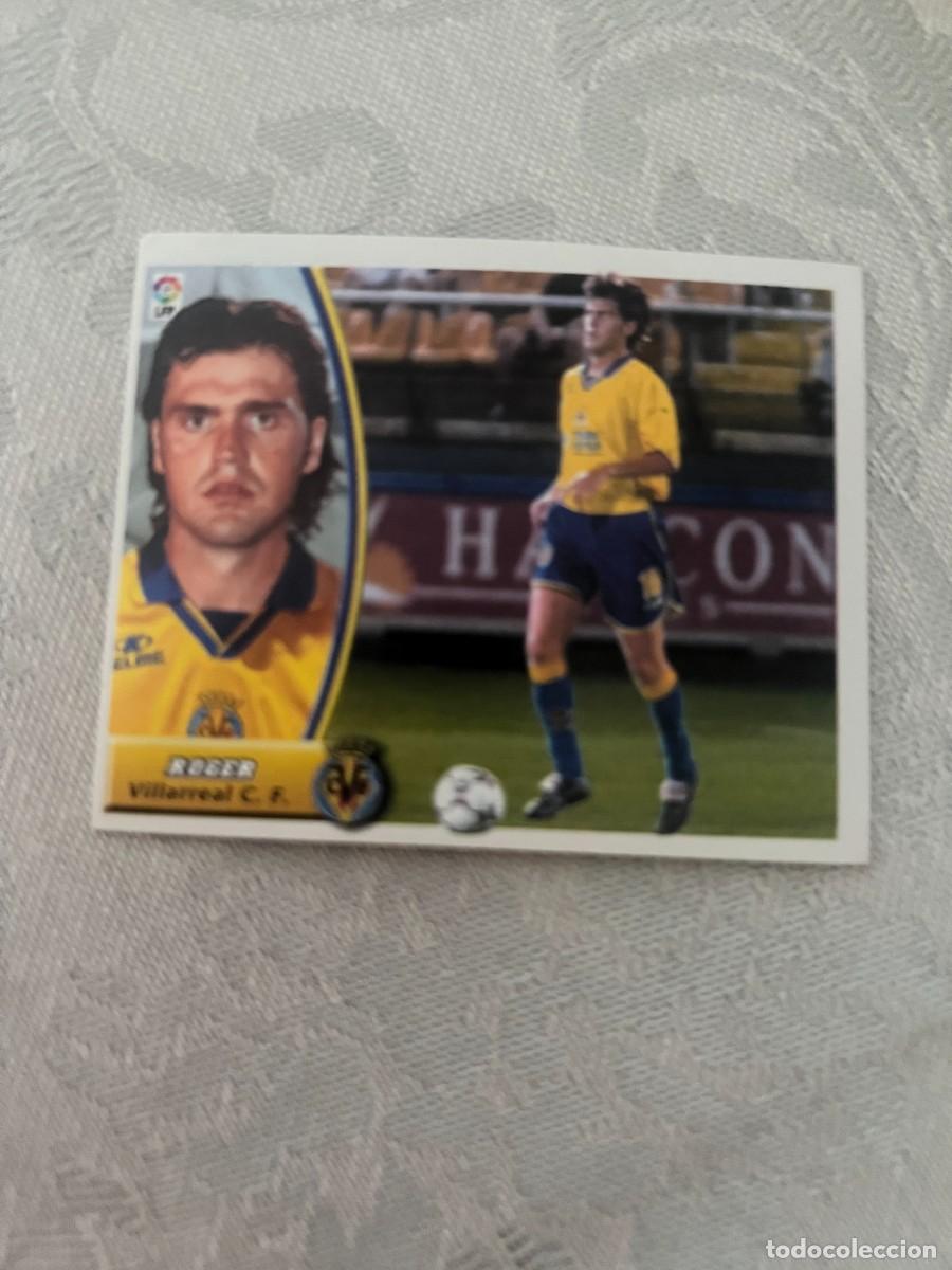 Cromos de f&uacute;tbol: ROGER VILLARREAL COLOCA SIN PEGAR LIGA ESTE 2003/04