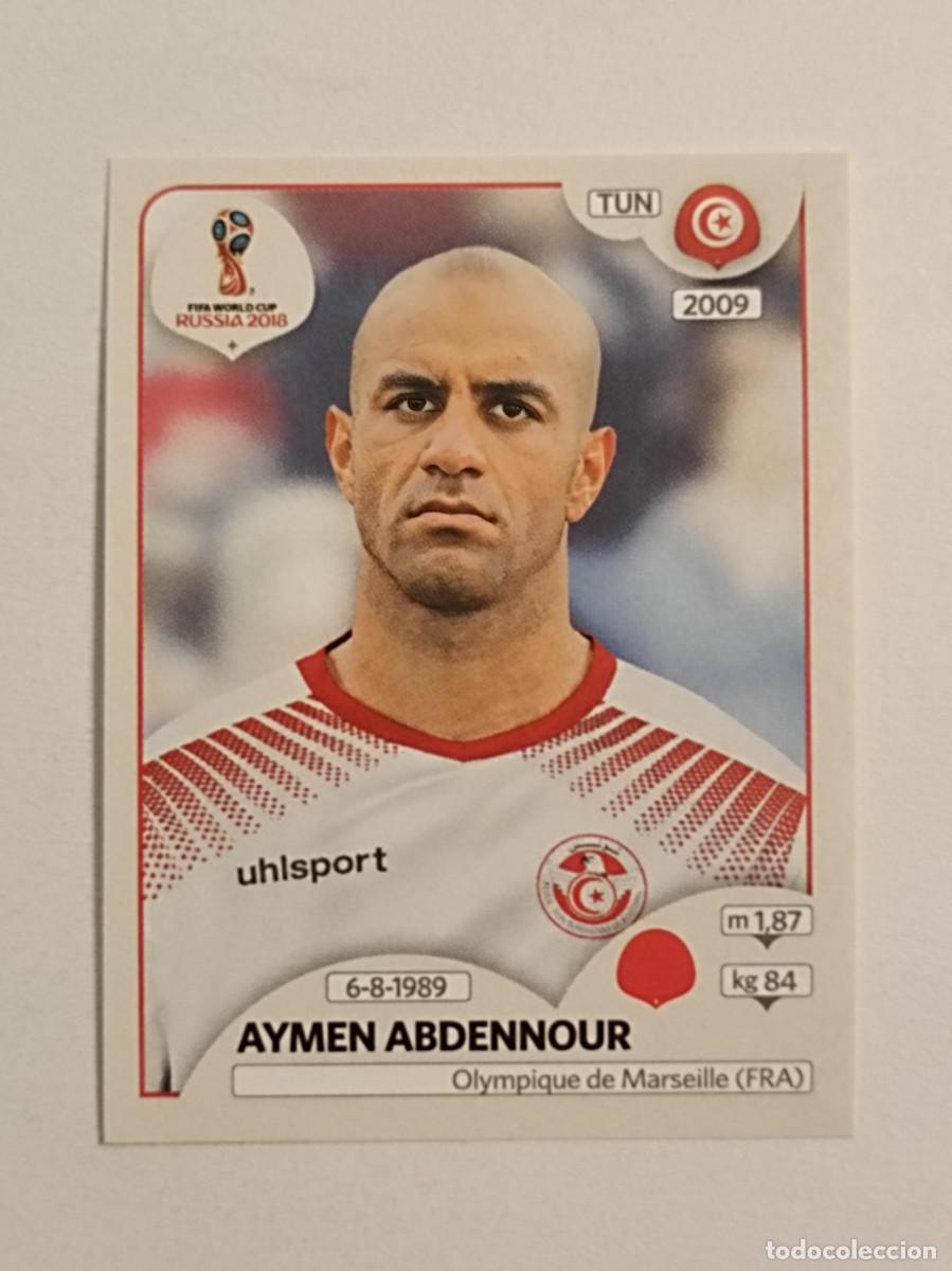 Cromos de f&uacute;tbol: #545 ABDENNOUR (TUNEZ) MUNDIAL RUSIA 2018 PANINI VERSION ROSA