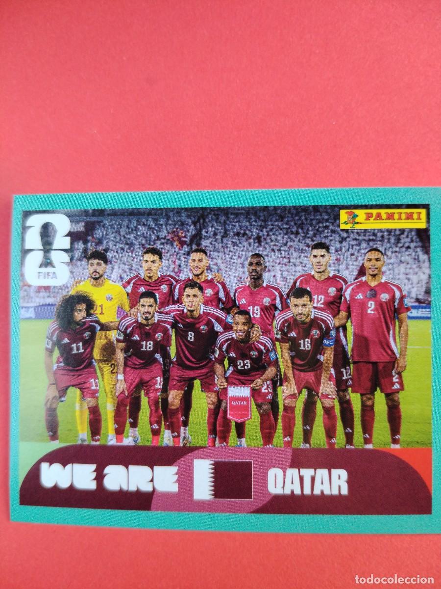 Cromos de f&uacute;tbol: CROMO MUNDIAL 2026 - QATAR QAT 13