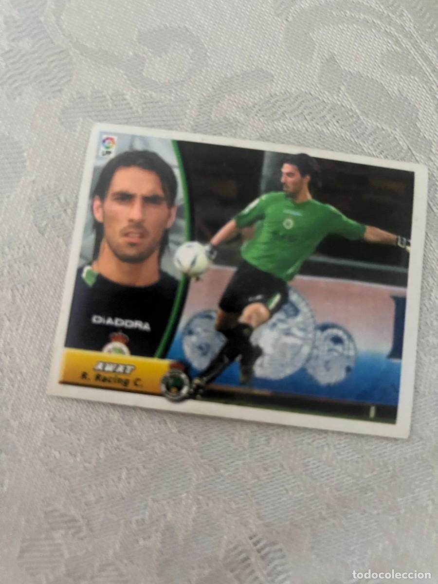 Cromos de f&uacute;tbol: AWAT RACING SANTANDER COLOCA SIN PEGAR LIGA ESTE 2003/04