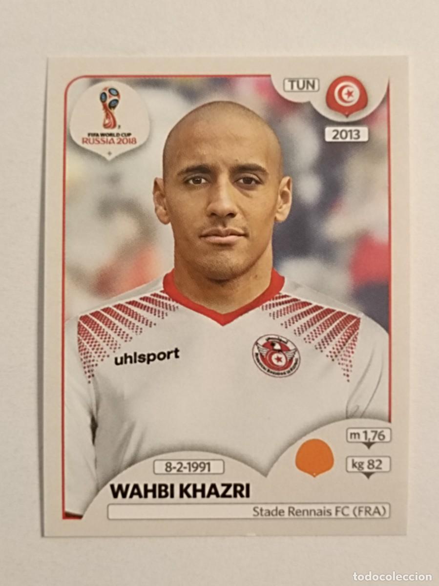 Cromos de f&uacute;tbol: #550 KHAZRI (TUNEZ) MUNDIAL RUSIA 2018 PANINI VERSION ROSA