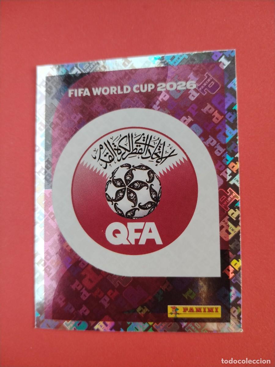Cromos de f&uacute;tbol: CROMO MUNDIAL 2026 - QATAR QAT 1