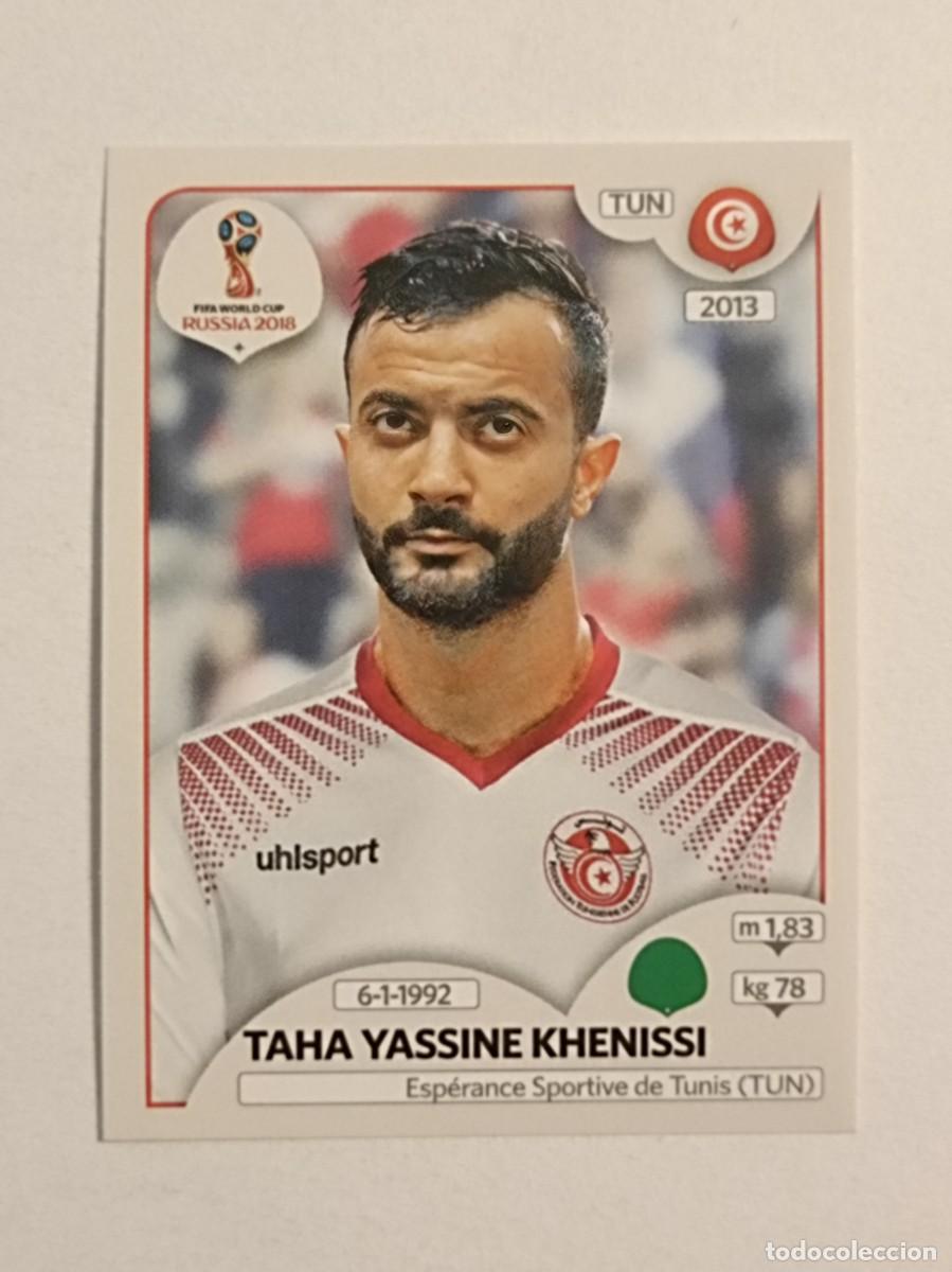Cartes &agrave; collectionner de Football: #556 KHENISSI (TUNEZ) MUNDIAL RUSIA 2018 PANINI VERSION ROSA