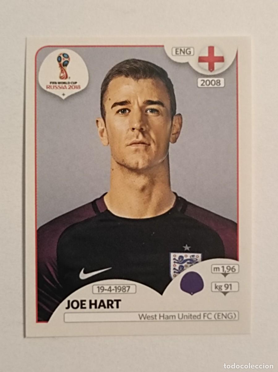 Cromos de f&uacute;tbol: #562 HART (INGLATERRA) MUNDIAL RUSIA 2018 PANINI VERSION ROSA