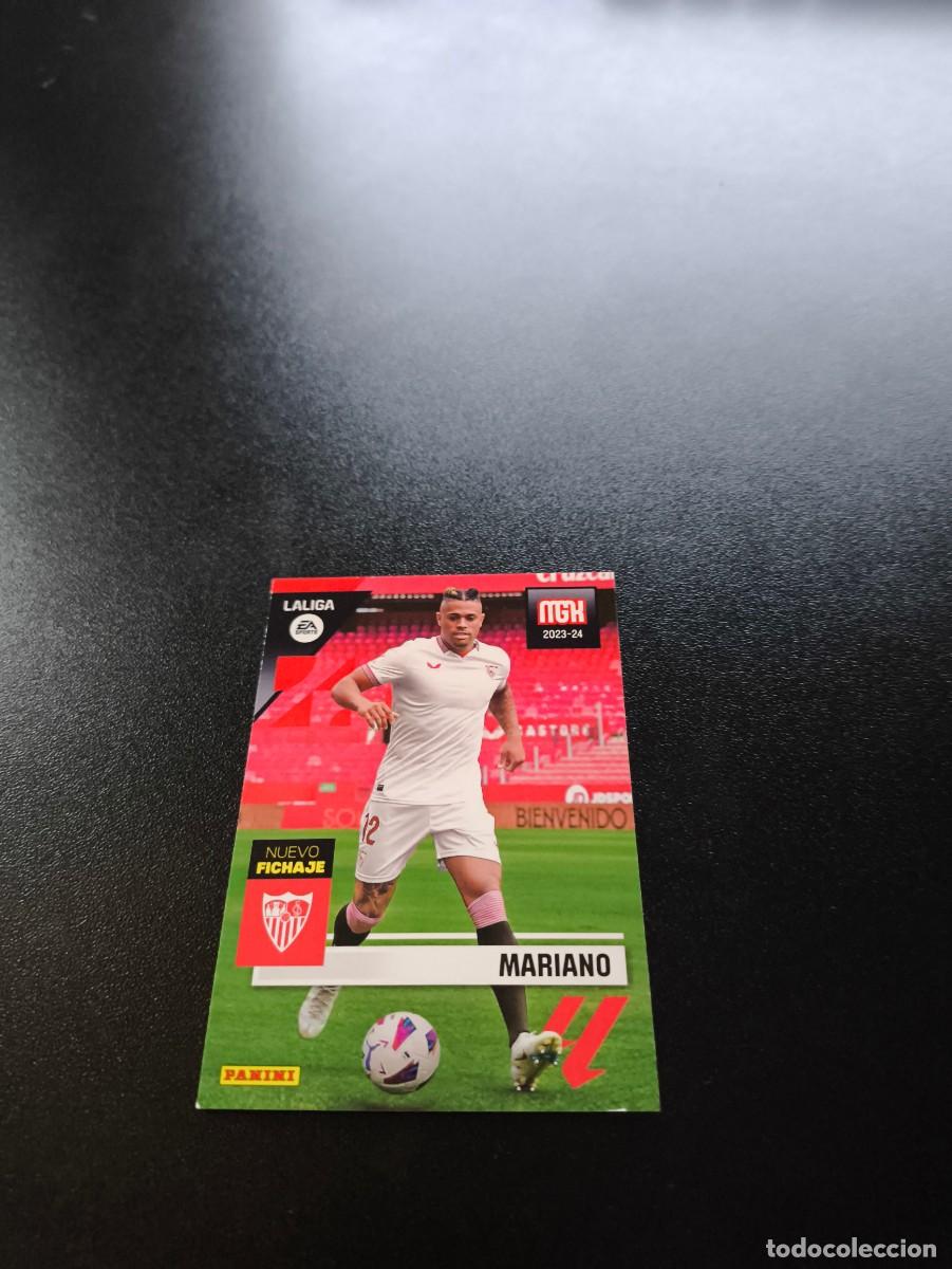 Cromos de f&uacute;tbol: 482 Mariano SEVILLA NUEVO FICHAJE PANINI LIGA MEGACRACKS MGK 2023 2024 23 24 NO ESTE