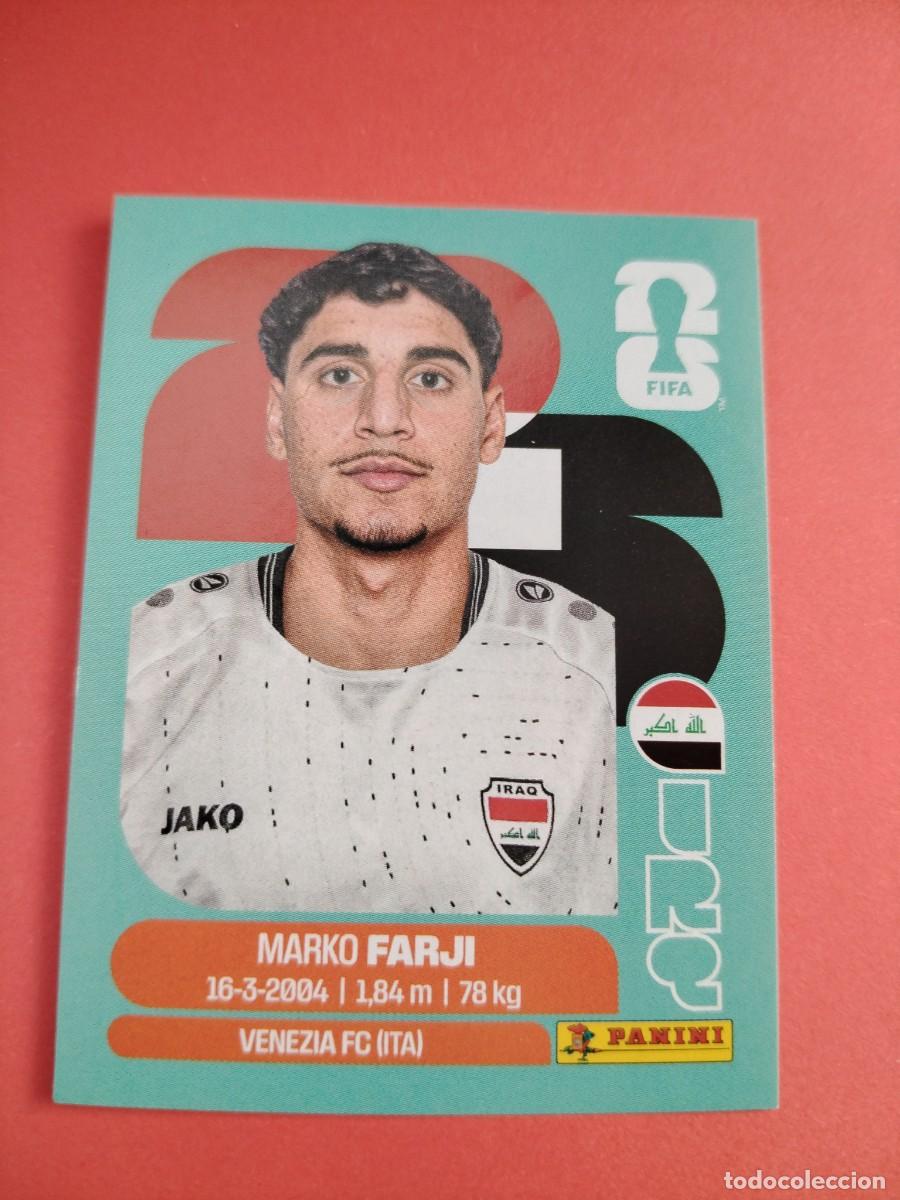 Cromos de f&uacute;tbol: CROMO MUNDIAL 2026 - IRAQ IRQ 16