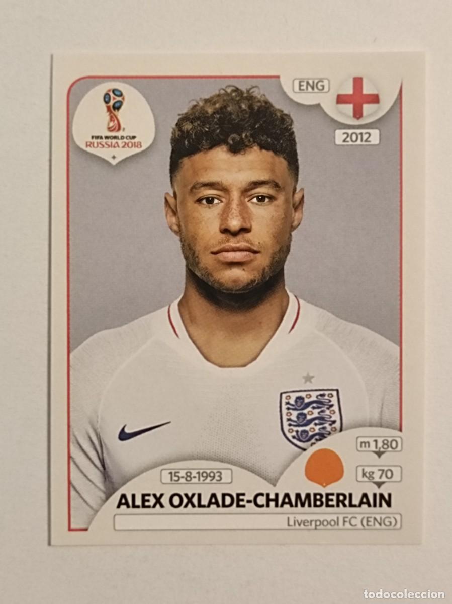 Cromos de f&uacute;tbol: #571 OXLADE-CHAMBERLAIN (INGLATERRA) MUNDIAL RUSIA 2018 PANINI VERSION ROSA