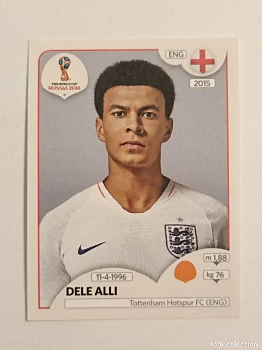 Cromos de f&uacute;tbol: #572 ALLI (INGLATERRA) MUNDIAL RUSIA 2018 PANINI VERSION ROSA