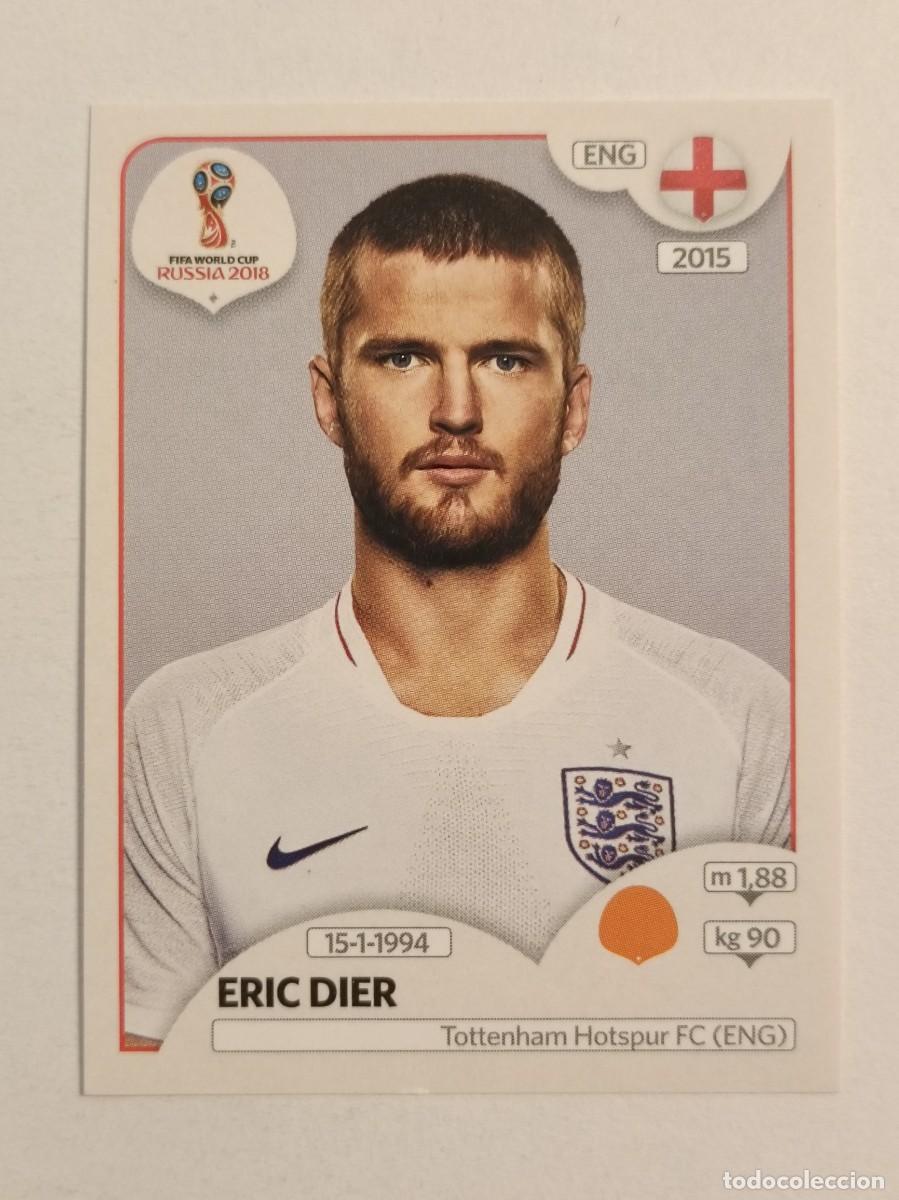 Cromos de f&uacute;tbol: #573 DIER (INGLATERRA) MUNDIAL RUSIA 2018 PANINI VERSION ROSA