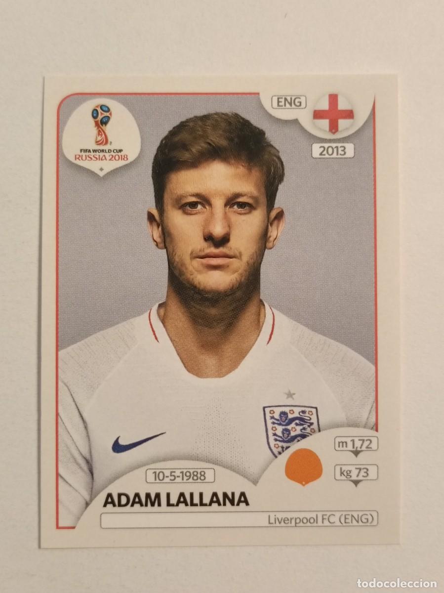 Cromos de f&uacute;tbol: #574 LALLANA (INGLATERRA) MUNDIAL RUSIA 2018 PANINI VERSION ROSA