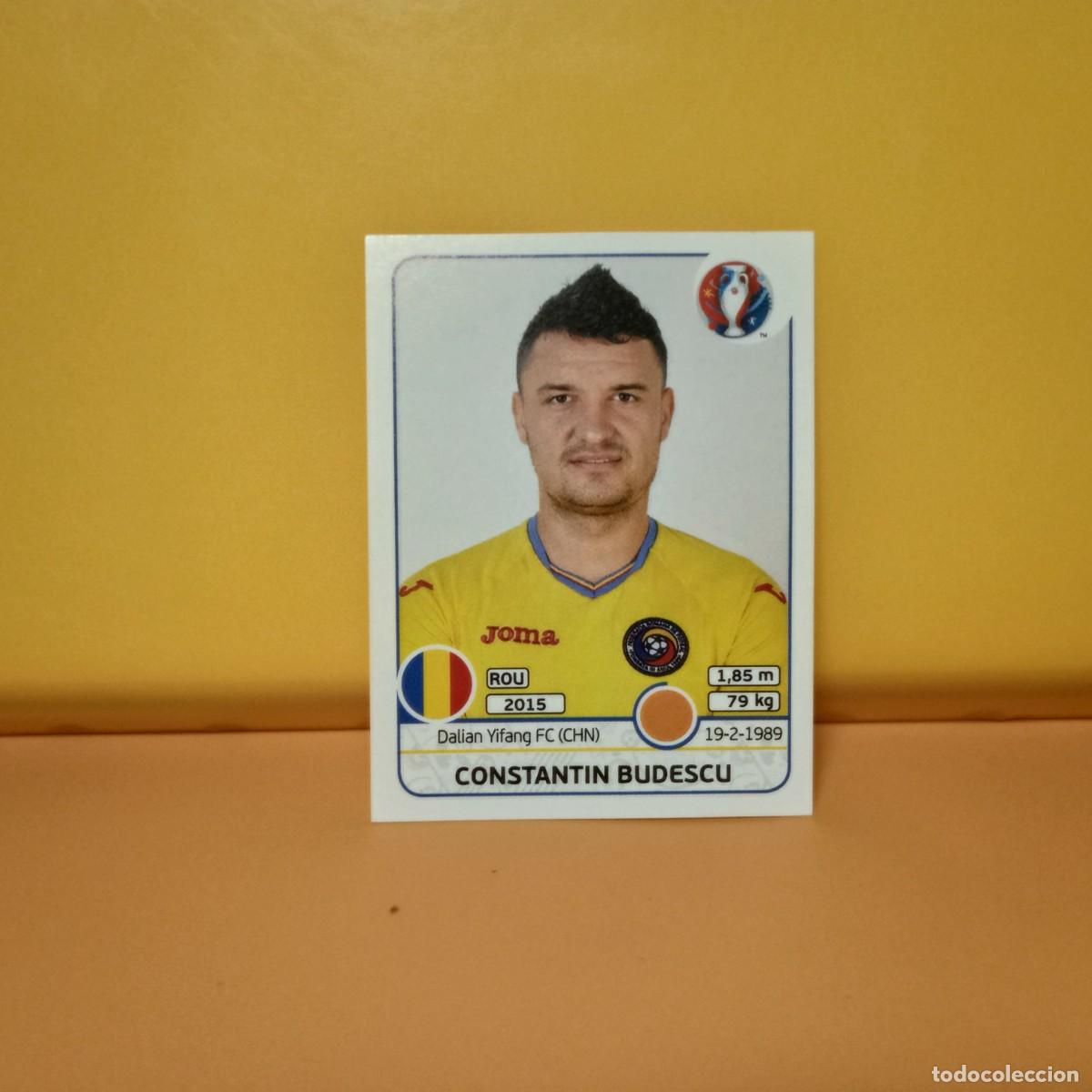 Cromos de f&uacute;tbol: PANINI EURO 2016 FRANCE; EUROCOPA FRANCIA: RUMAN&Iacute;A BUDESCU 62