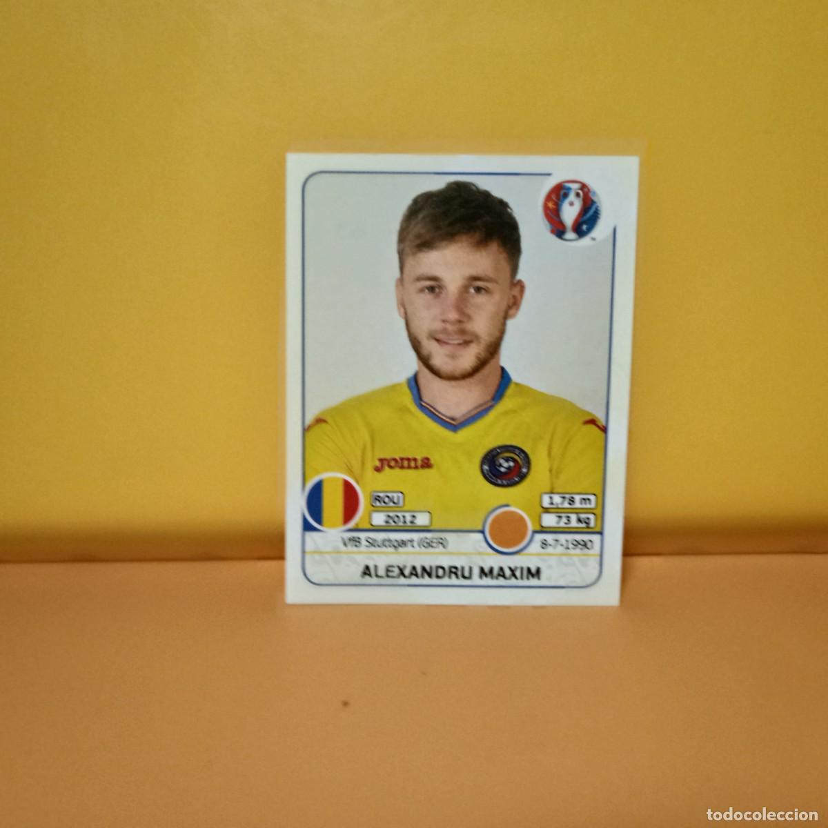 Cartes &agrave; collectionner de Football: PANINI EURO 2016 FRANCE; EUROCOPA FRANCIA: RUMAN&Iacute;A MAXIM 60