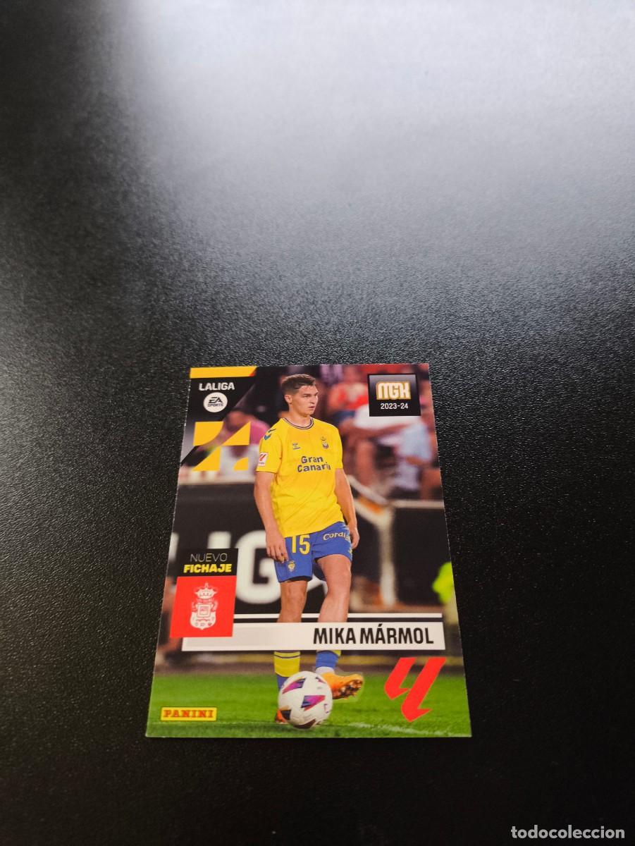 Figurine di Calcio: 486 Mika M&aacute;rmol LAS PALMAS NUEVO FICHAJE PANINI LIGA MEGACRACKS MGK 2023 2024 23 24 NO ESTE