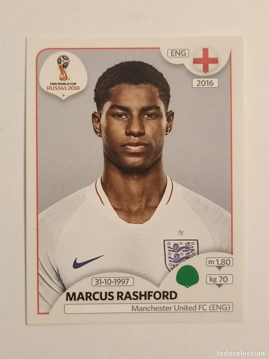 Figurine di Calcio: #578 RASHFORD (INGLATERRA) MUNDIAL RUSIA 2018 PANINI VERSION ROSA