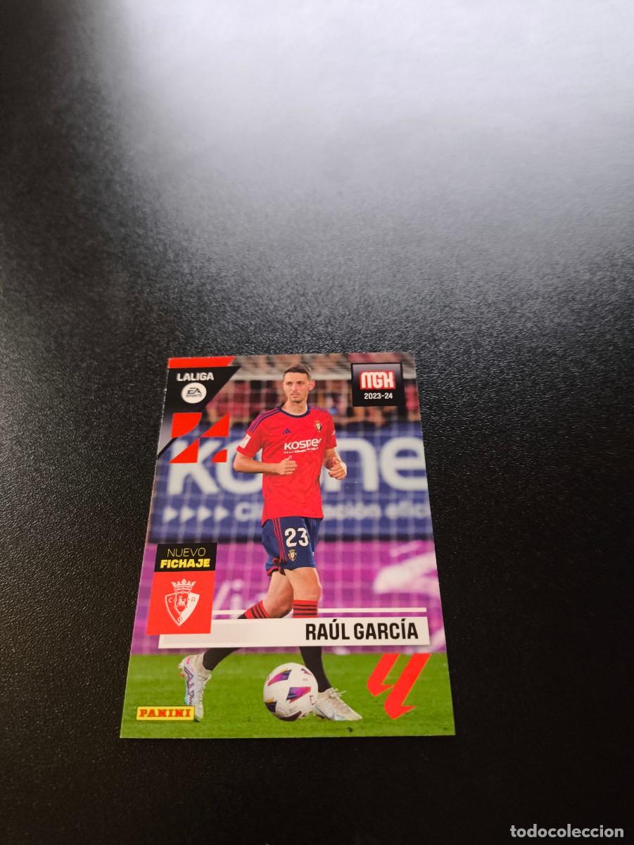 Figurine di Calcio: 489 Ra&uacute;l Garc&iacute;a OSASUNA NUEVO FICHAJE PANINI LIGA MEGACRACKS MGK 2023 2024 23 24 NO ESTE