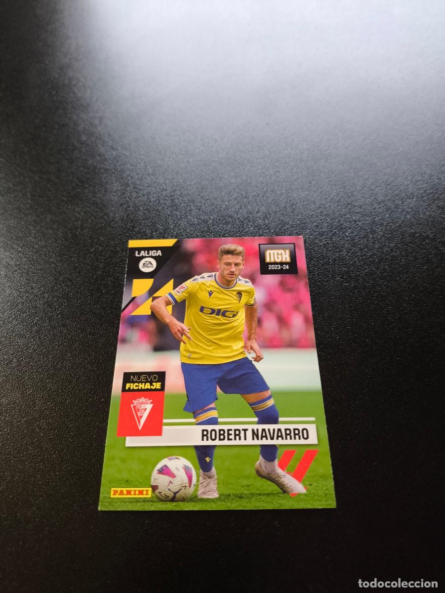 Figurine di Calcio: 494 Robert Navarro CADIZ NUEVO FICHAJE PANINI LIGA MEGACRACKS MGK 2023 2024 23 24 NO ESTE