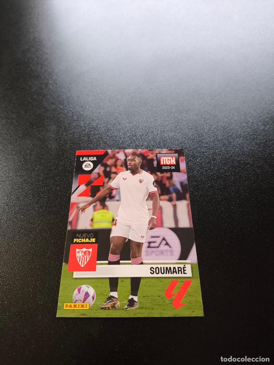 Cartes &agrave; collectionner de Football: 495 Soumar&eacute; SEVILLA NUEVO FICHAJE PANINI LIGA MEGACRACKS MGK 2023 2024 23 24 NO ESTE