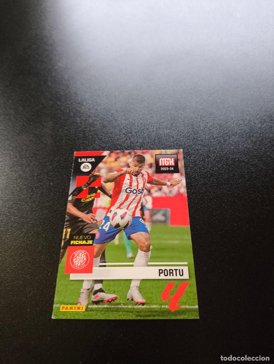 Cromos de f&uacute;tbol: 501 Portu GIRONA NUEVO FICHAJE PANINI LIGA MEGACRACKS MGK 2023 2024 23 24 NO ESTE