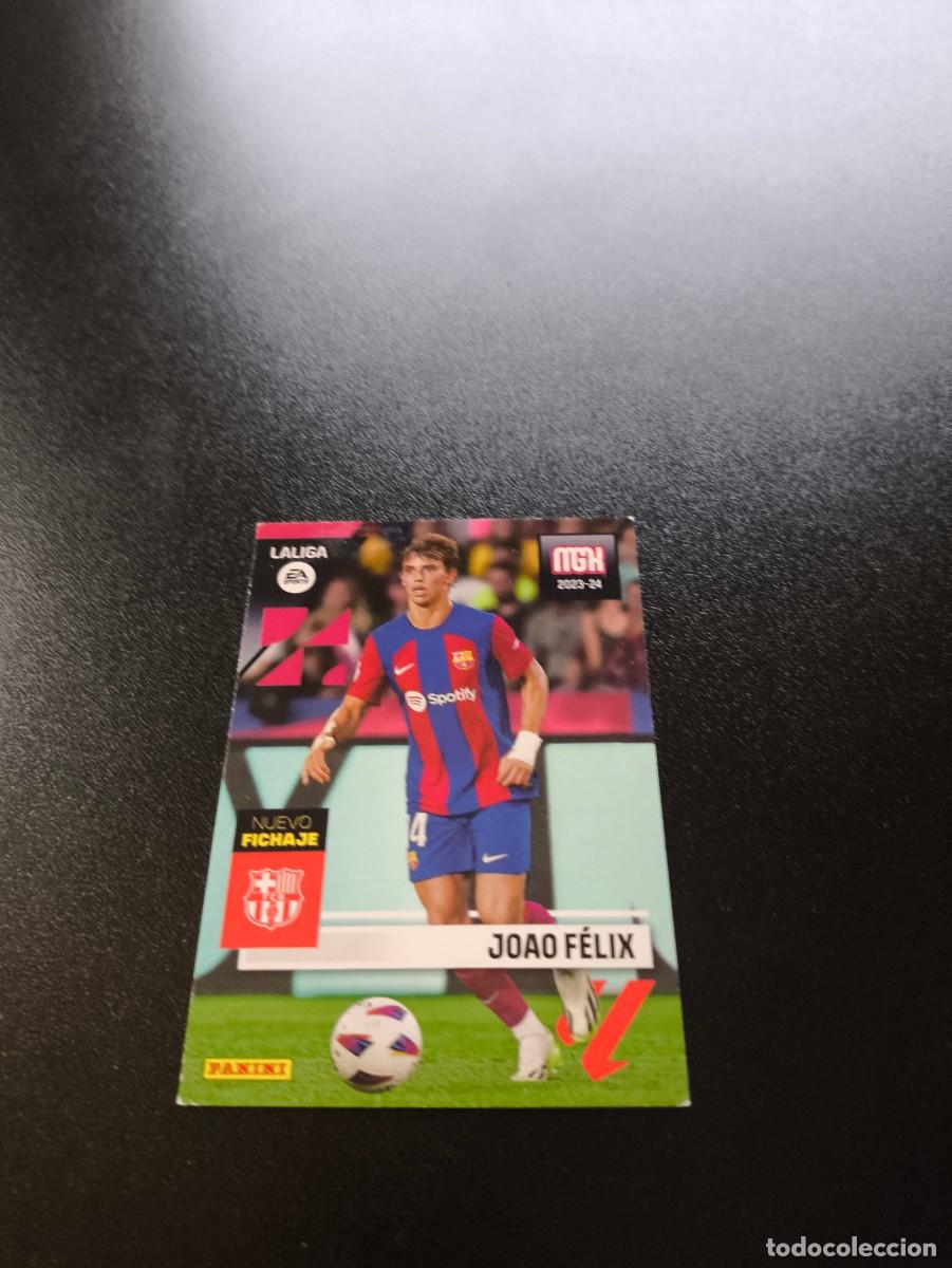 Cromos de f&uacute;tbol: 503 Joao F&eacute;lix BARCELONA NUEVO FICHAJE PANINI LIGA MEGACRACKS MGK 2023 2024 23 24 NO ESTE