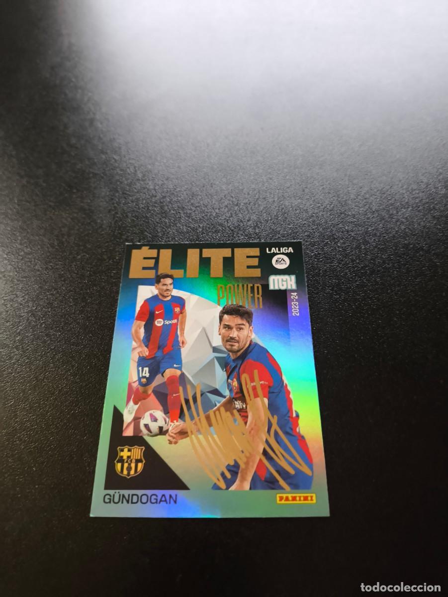 Fu&szlig;ball-Sticker: 506 G&uuml;ndogan BARCELONA NUEVO ELITE POWER PANINI LIGA MEGACRACKS MGK 2023 2024 23 24 NO ESTE