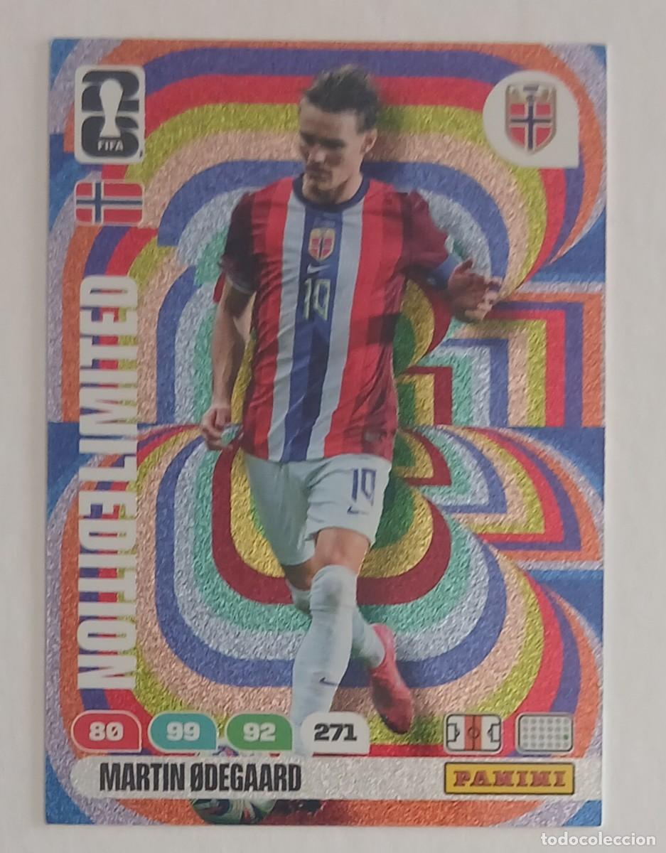 Football Stickers: CROMO MARTIN ODEGAARD NORUEGA LIMITED EDITION ADRENALYN XL FIFA WORLD CUP 2026 DE PANINI.