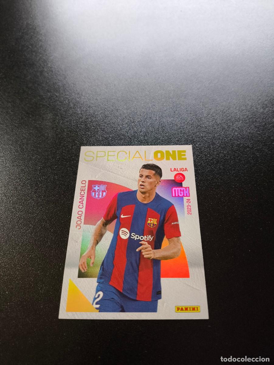 Football Stickers: 509 Joao Cancelo BARCELONA NUEVO SPECIAL ONE PANINI LIGA MEGACRACKS MGK 2023 2024 23 24 NO ESTE