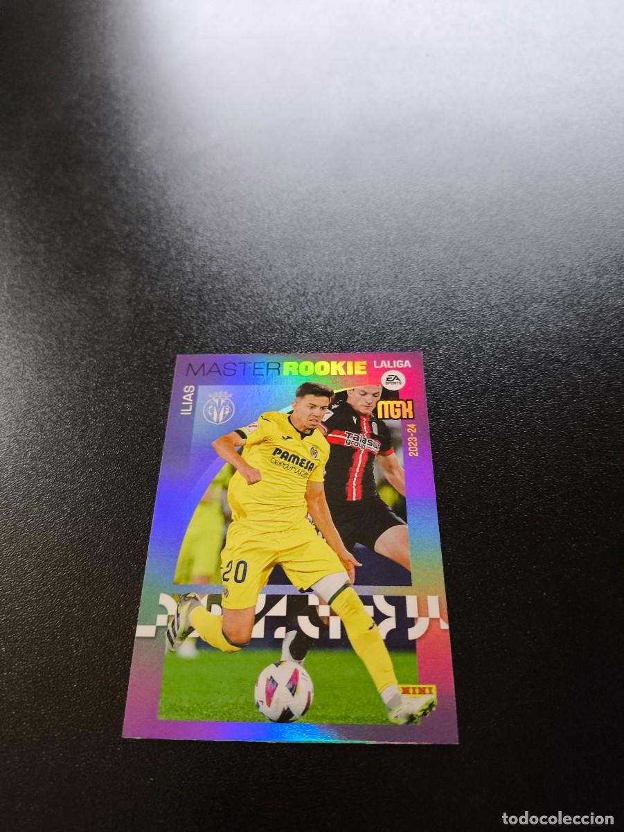 Cromos de f&uacute;tbol: 512 Ilias VILLARREAL NUEVO MASTER ROOKIE PANINI LIGA MEGACRACKS MGK 2023 2024 23 24 NO ESTE