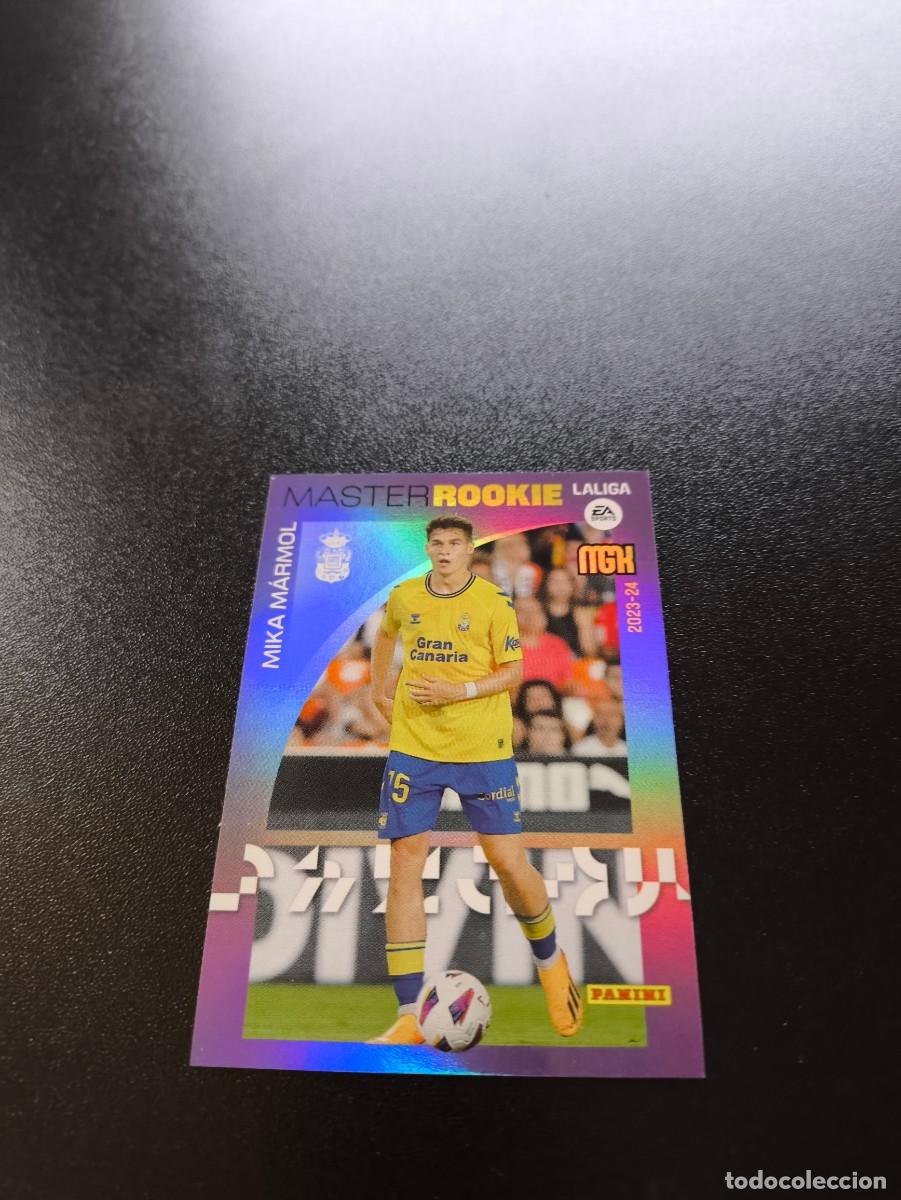 Cromos de f&uacute;tbol: 513 Mika M&aacute;rmol LAS PALMAS NUEVO MASTER ROOKIE PANINI LIGA MEGACRACKS MGK 2023 2024 23 24 NO ESTE