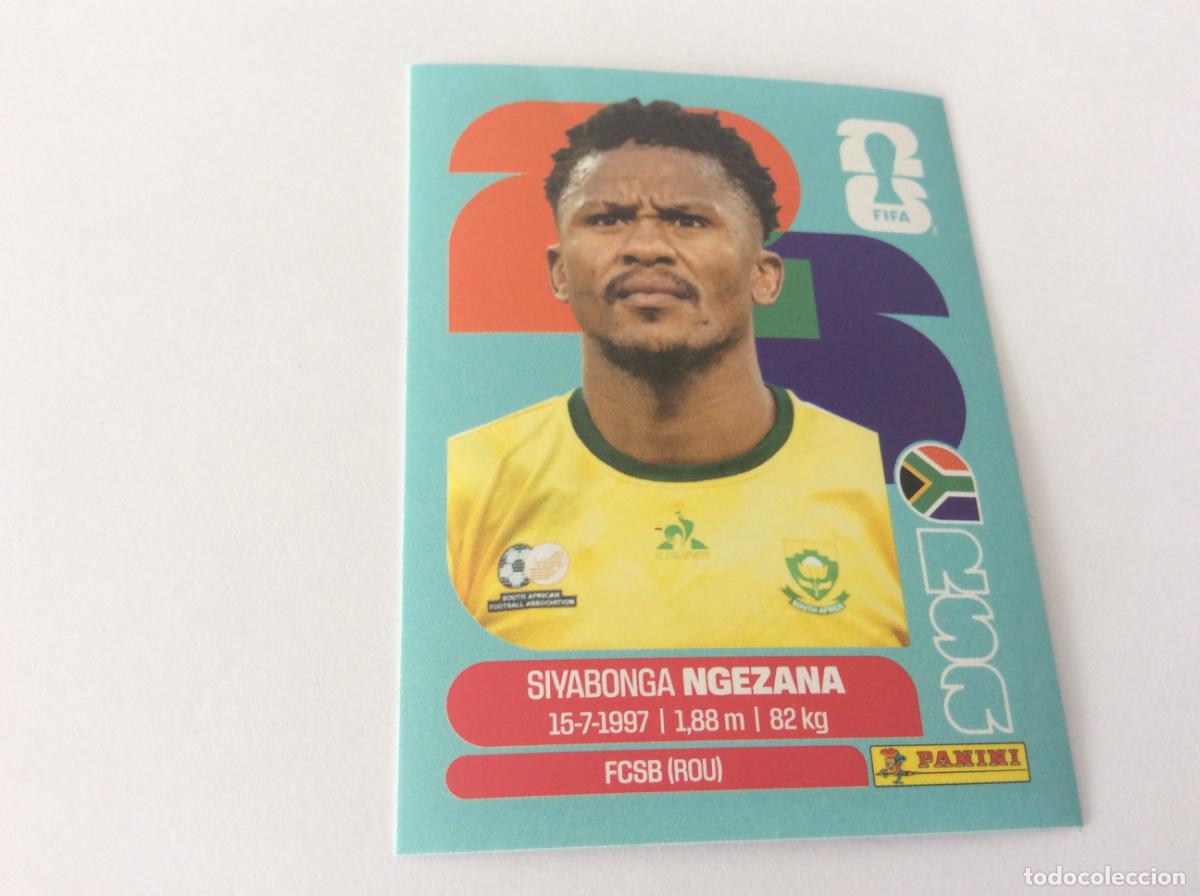 Cromos de f&uacute;tbol: RSA8 RSA 8 Siyabonga Ngezana Sud&aacute;frica Sticker Cromo FIFA World Cup 2026 26 Panini Mundial