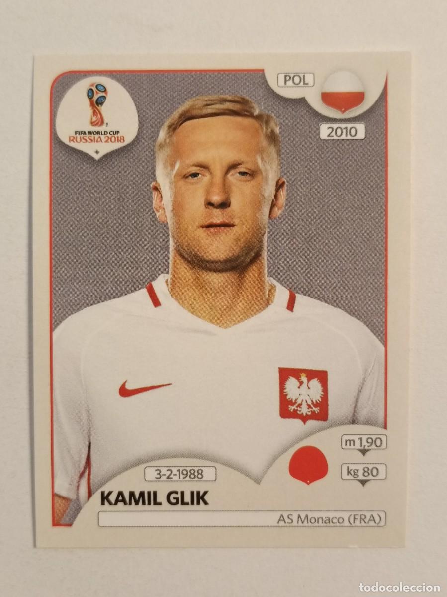 Cromos de f&uacute;tbol: #585 GLIK (POLONIA) MUNDIAL RUSIA 2018 PANINI VERSION ROSA