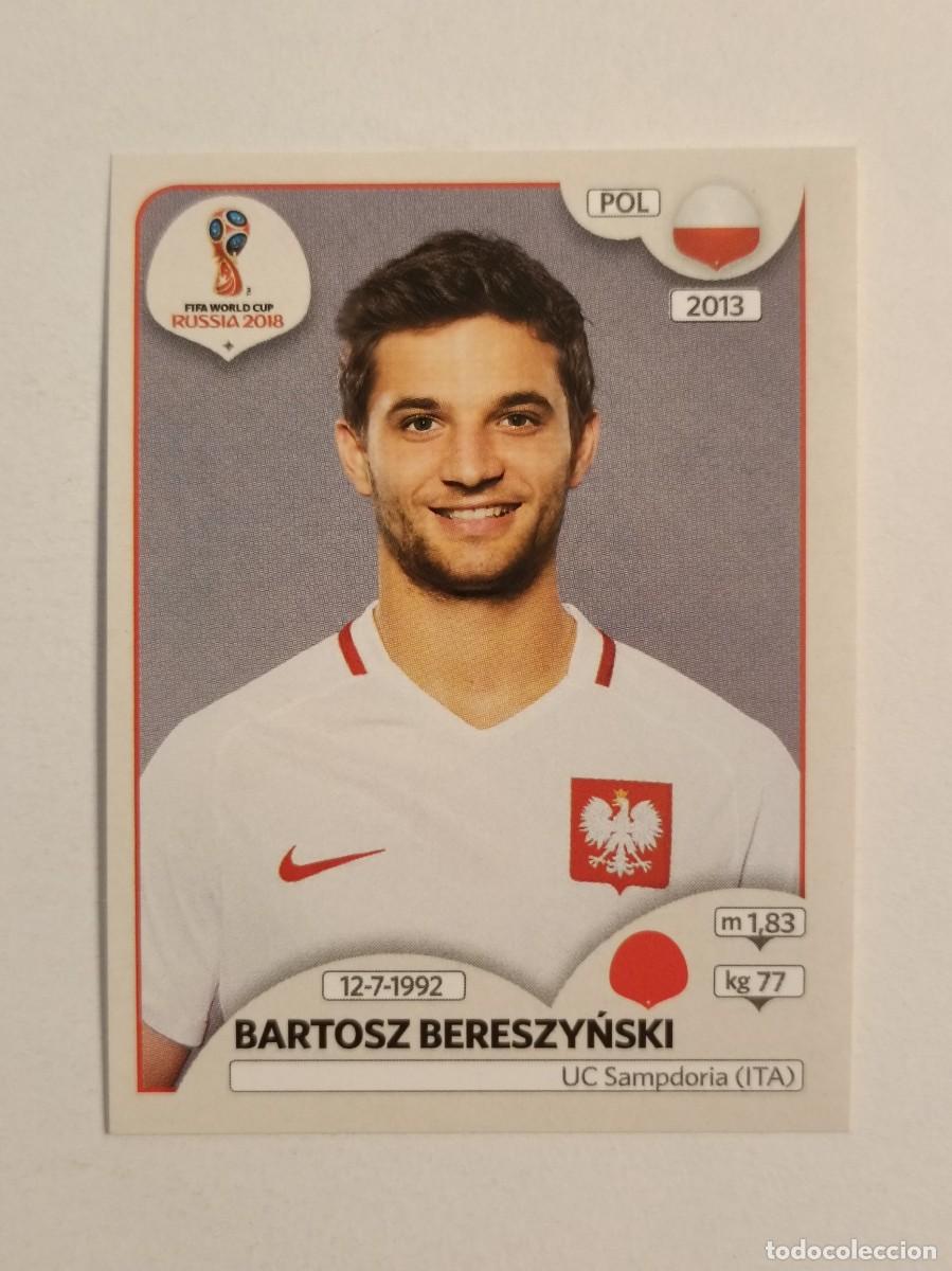 Cromos de f&uacute;tbol: #588 BERESZYNSKI (POLONIA) MUNDIAL RUSIA 2018 PANINI VERSION ROSA