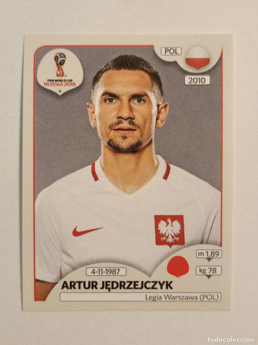 Cromos de f&uacute;tbol: #589 JEDRZEJCZYK (POLONIA) MUNDIAL RUSIA 2018 PANINI VERSION ROSA