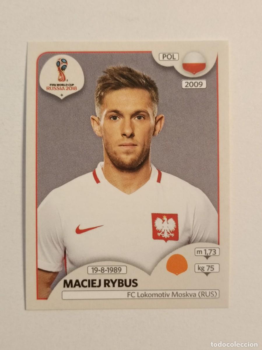 Cromos de f&uacute;tbol: #590 RYBUS (POLONIA) MUNDIAL RUSIA 2018 PANINI VERSION ROSA