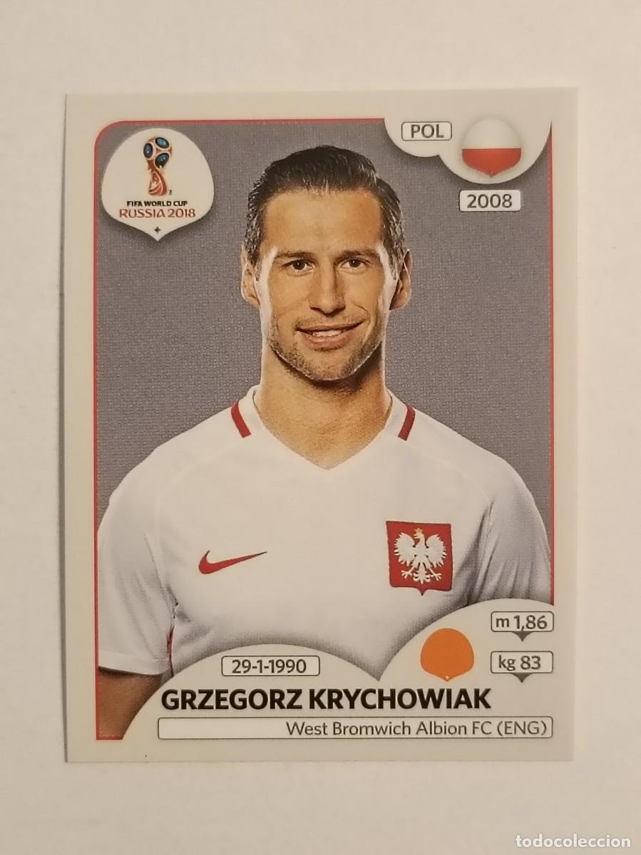 Cromos de f&uacute;tbol: #593 KRYCHOWIAK (POLONIA) MUNDIAL RUSIA 2018 PANINI VERSION ROSA