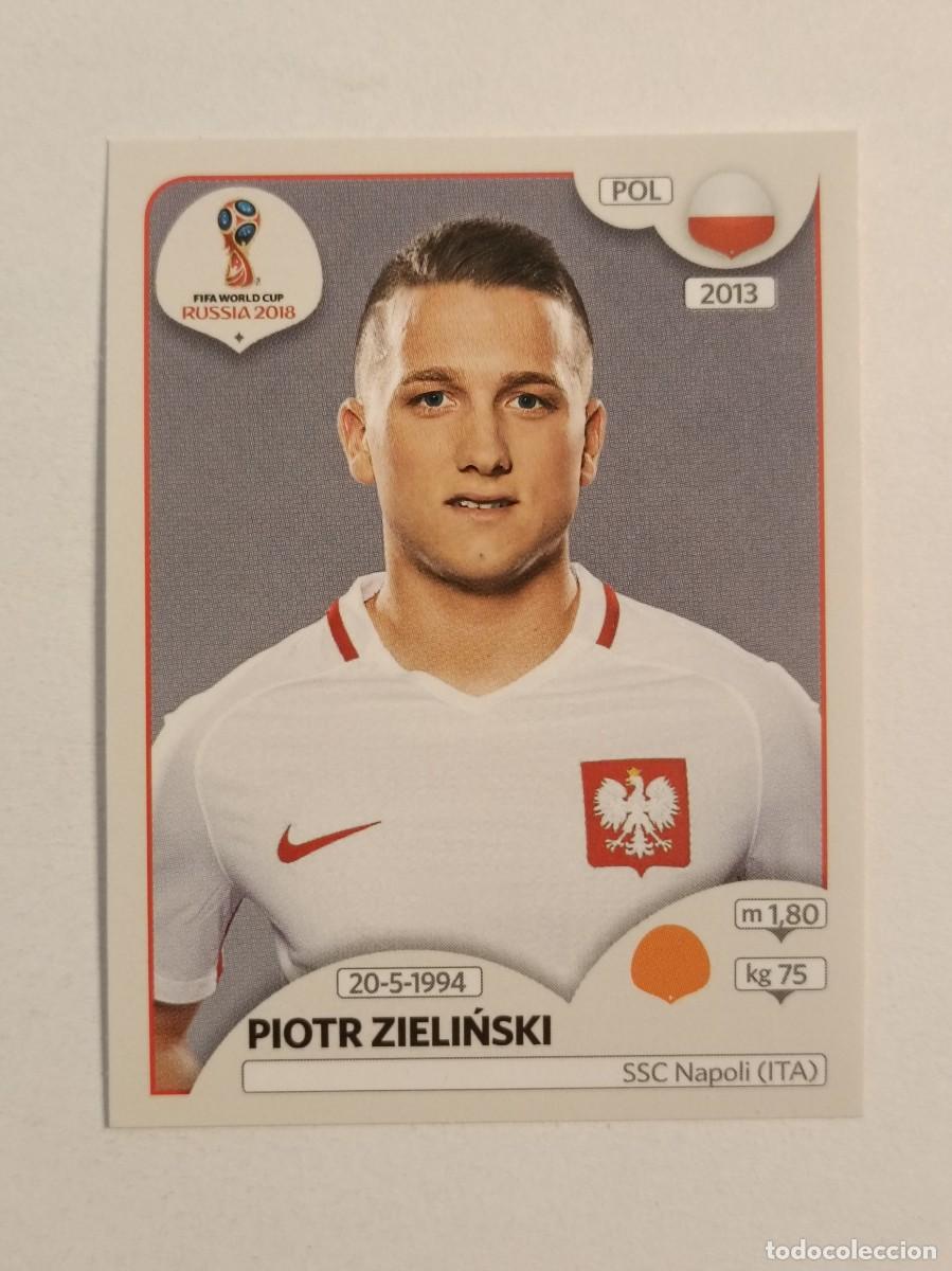 Cromos de f&uacute;tbol: #595 ZIELINSKI (POLONIA) MUNDIAL RUSIA 2018 PANINI VERSION ROSA