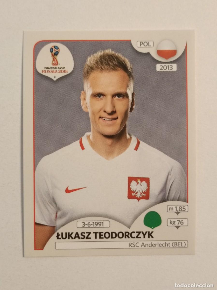 Cromos de f&uacute;tbol: #598 TEODORCZYK (POLONIA) MUNDIAL RUSIA 2018 PANINI VERSION ROSA