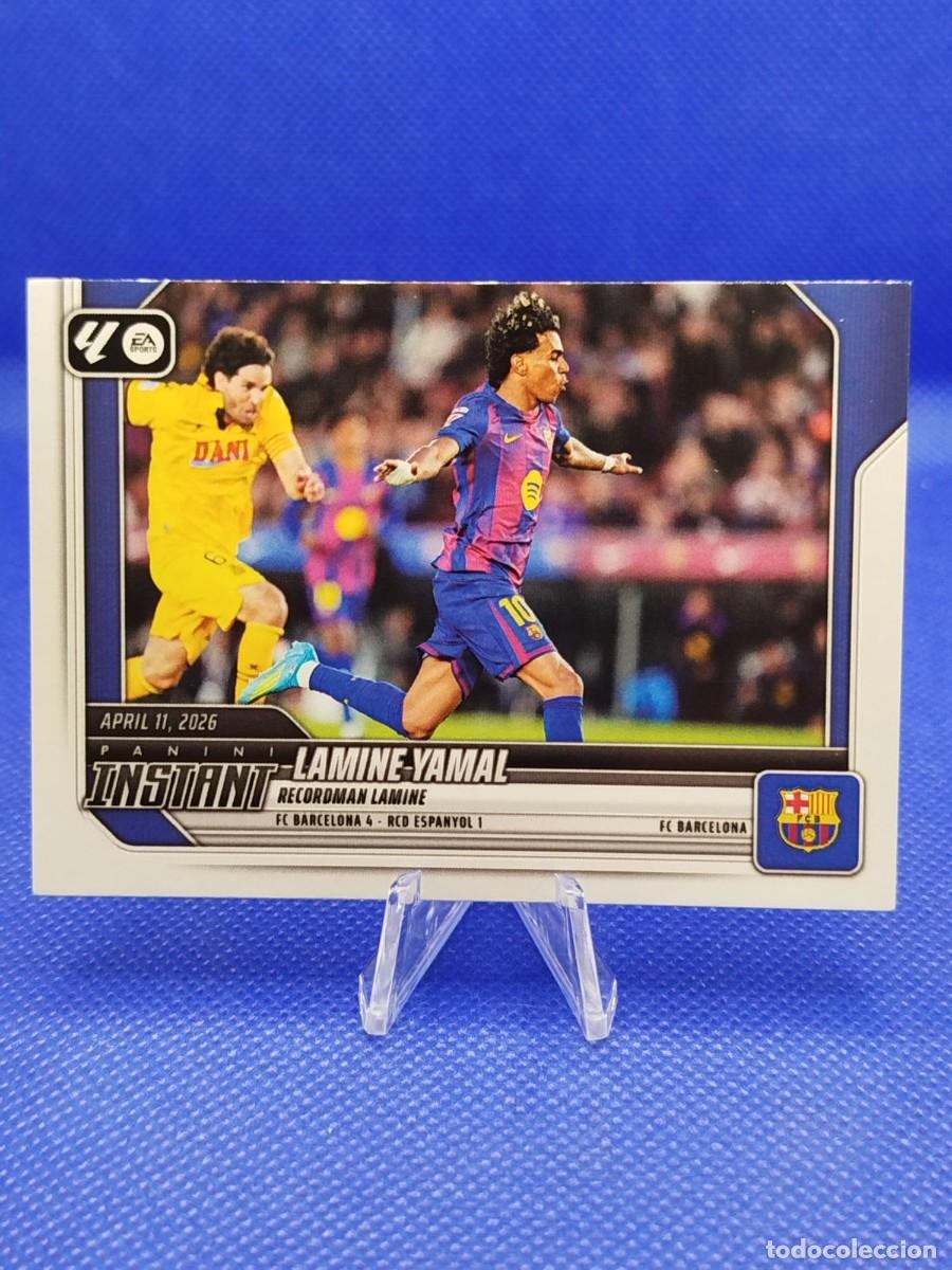 Cromos de f&uacute;tbol: #1 LAMINE YAMAL 2026 PANINI INSTANT LA LIGA 25 26 &rdquo;11/04/26 100 PARTIDOS EN LA LIGA&rdquo; 1/3110