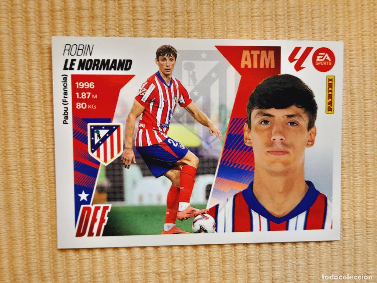 Cromos de f&uacute;tbol: CROMO 7 LE NORMAND (ATLETICO MADRID) LIGA 25-26 2025 2026 &Aacute;LBUM ESTE
