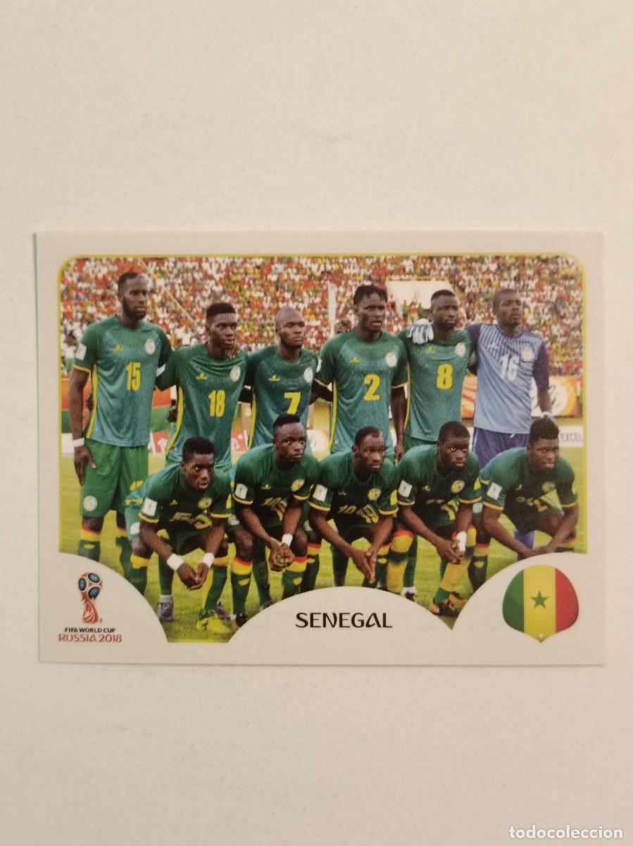 Cromos de f&uacute;tbol: #601 ALINEACION (SENEGAL) MUNDIAL RUSIA 2018 PANINI VERSION ROSA
